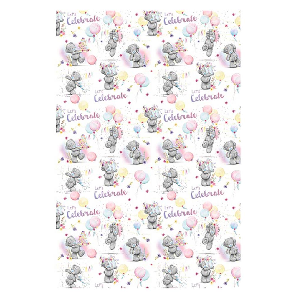 3m Let's Celebrate Me to You Bear Roll Wrap Extra Image 1